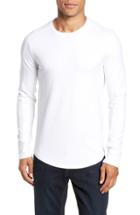 Men's W.r.k Douglas Slub Long Sleeve T-shirt - White