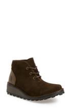 Women's Fly London Mili Wedge Bootie .5-6us / 36eu - Green