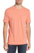 Men's Vintage 1946 Negative Slub Knit T-shirt, Size - Orange