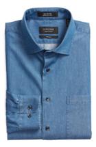 Men's Nordstrom Men's Shop Trim Fit Denim Shirt