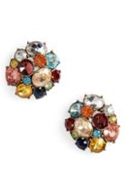 Women's Baublebar Mixed Crystal Cluster Stud Earrings