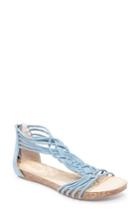 Women's Adam Tucker Cali Sandal M - Blue