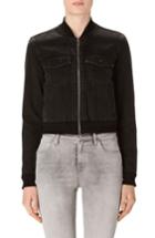 Women's J Brand Harlow Crop Denim Bomber Jacket