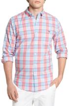 Men's Vineyard Vines Harrigans Plaid Tucker Slim Fit Sport Shirt - Red