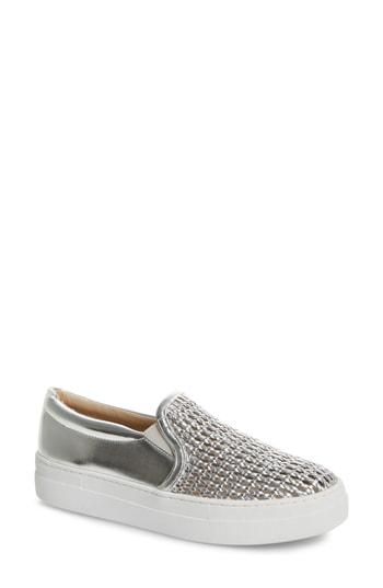 Women's Steve Madden Gradual Slip-on Sneaker M - Metallic