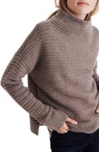 Women's Madewell Belmont Mock Neck Sweater - Brown