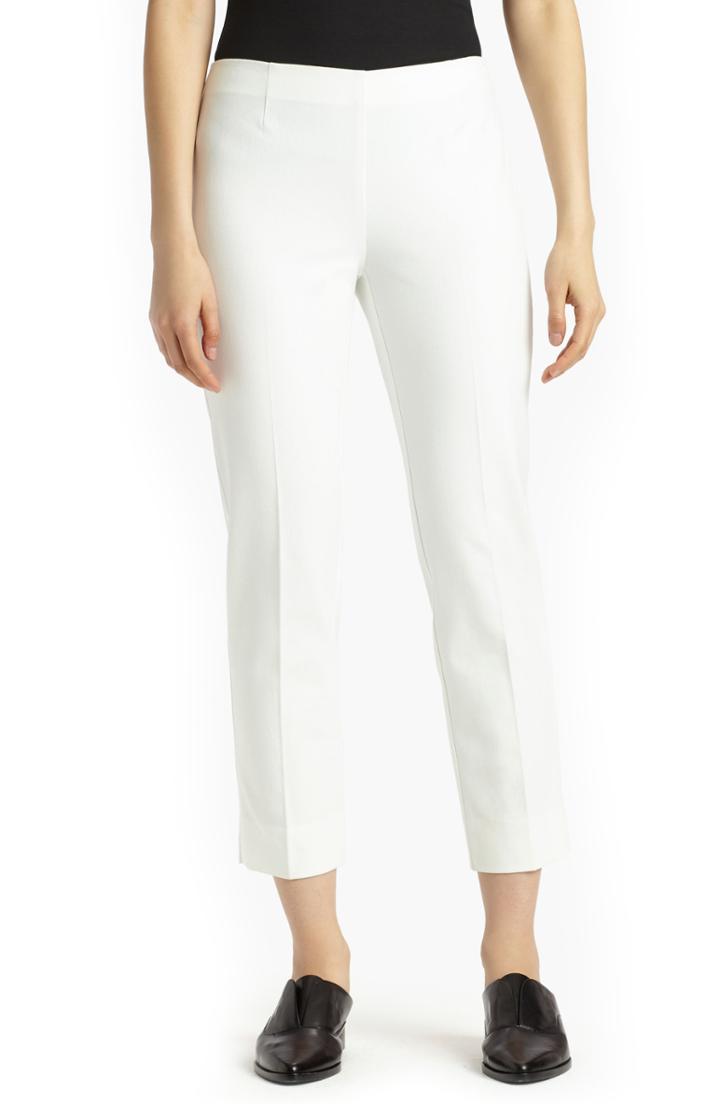 Women's Lafayette 148 New York Lexington Stretch Cotton Crop Pants