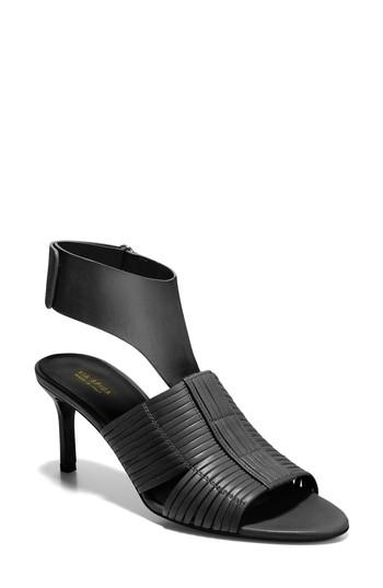 Women's Via Spiga Justine Ii Sandal M - Black