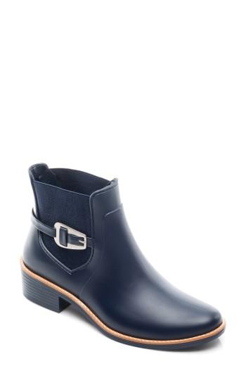 Women's Bernardo Footwear Pansie Rain Boot M - Blue