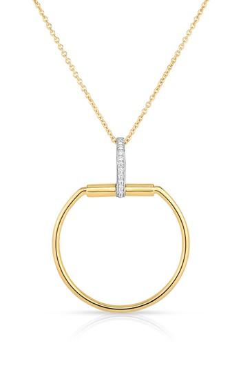 Women's Roberto Coin Classica Parisienne Diamond Pendant Necklace