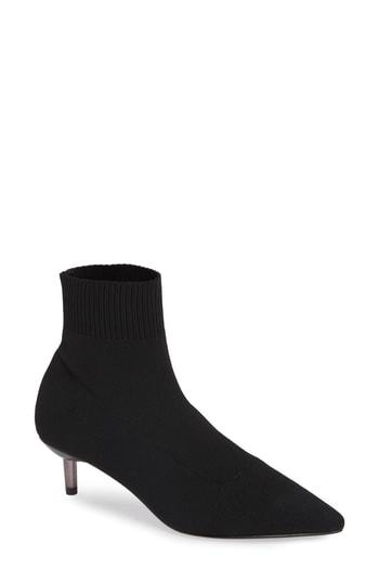 Women's Donald Pliner Betti Stretch Bootie M - Black