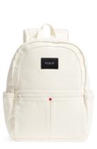 State Bags Kensington Kane Canvas Backpack - Ivory