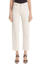 Women's Jacquemus Le Jean Crop Jeans - Ivory
