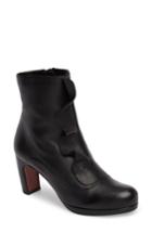 Women's Chie Mihara Picoli Ruffle Bootie M - Black