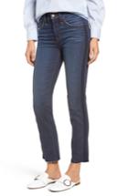 Petite Women's Halogen Ribbon Stripe Slim Jeans P - Blue