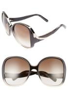 Women's Chloe Mandy 59mm Square Sunglasses - Gradient Grey/ Turtledove