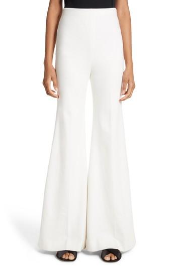 Women's Rosetta Getty Jersey Flare Pants - Ivory