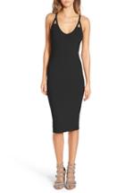 Women's Leith Cutout Strap Body-con Dress - Black