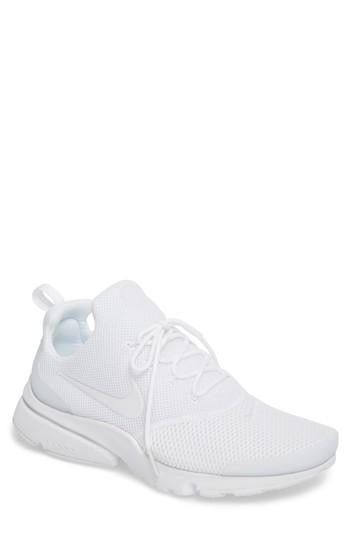 Men's Nike Presto Fly Sneaker M - White