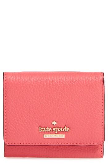 Women's Kate Spade New York Jackson Street Jada Leather Wallet - Red