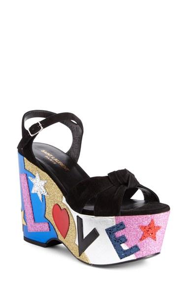 Women's Saint Laurent Candy Platform Sandal