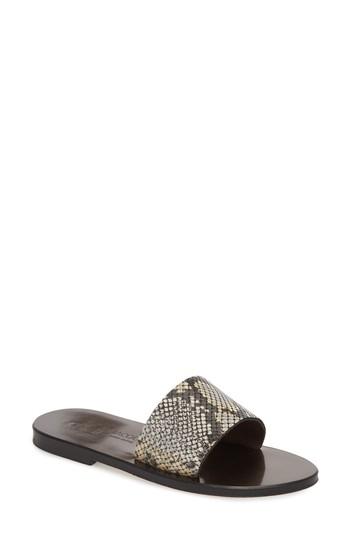 Women's K. Jacques St. Tropez Arezzo Slide Sandal Us / 35eu - Black