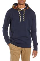 Men's Scotch & Soda Contrast Hooded Pullover - Blue