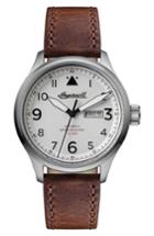 Men's Ingersoll Bateman Automatic Leather Strap Watch, 45mm