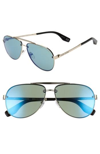 Women's Marc Jacobs 61mm Aviator Sunglasses -