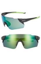Men's Smith Attack Max 130mm Chromapop(tm) Shield Sunglasses - Matte Black Reactor