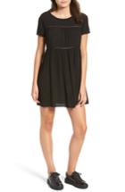 Women's Lira Clothing Amelia Silk Blend Babydoll Dress - Black