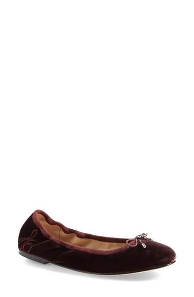 Women's Sam Edelman 'felicia' Flat .5 M - Red