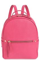 Mali + Lili Hannah Faux Leather Backpack - Pink