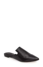 Women's Marc Fisher D Shiloh Flat Mule, Size 7 M - Black