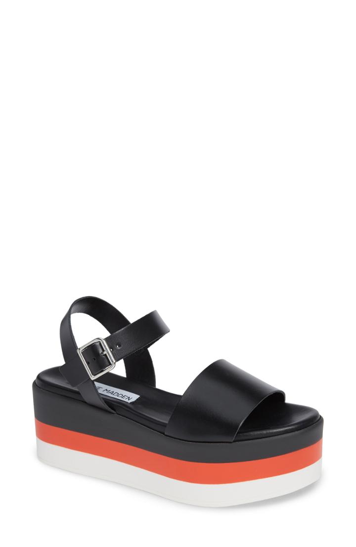 Women's Steve Madden Holly Stripe Platform Sandal
