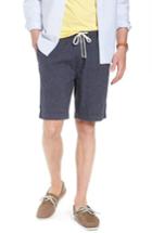 Men's 1901 Drawstring Linen Blend Shorts, Size - Blue