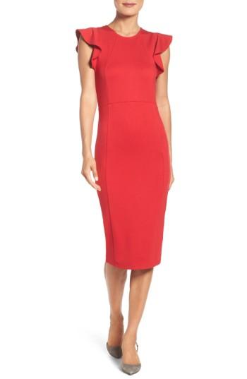 Women's Felicity & Coco Capriana Ruffle Sheath Dress