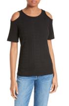 Women's Frame Cold Shoulder Tee - Black