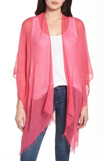 Women's Echo Featherweight 2.0 Ruana, Size - Pink