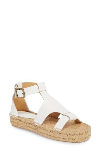 Women's Soludos Espadrille Platform Sandal M - White