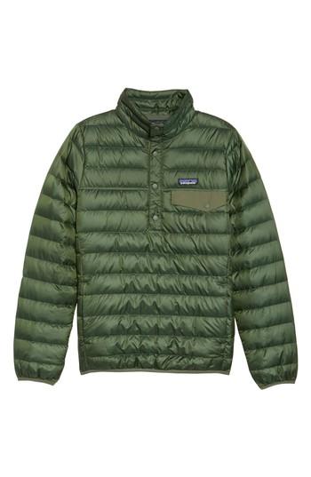 Women's Patagonia Snap-t Down Pullover - Green