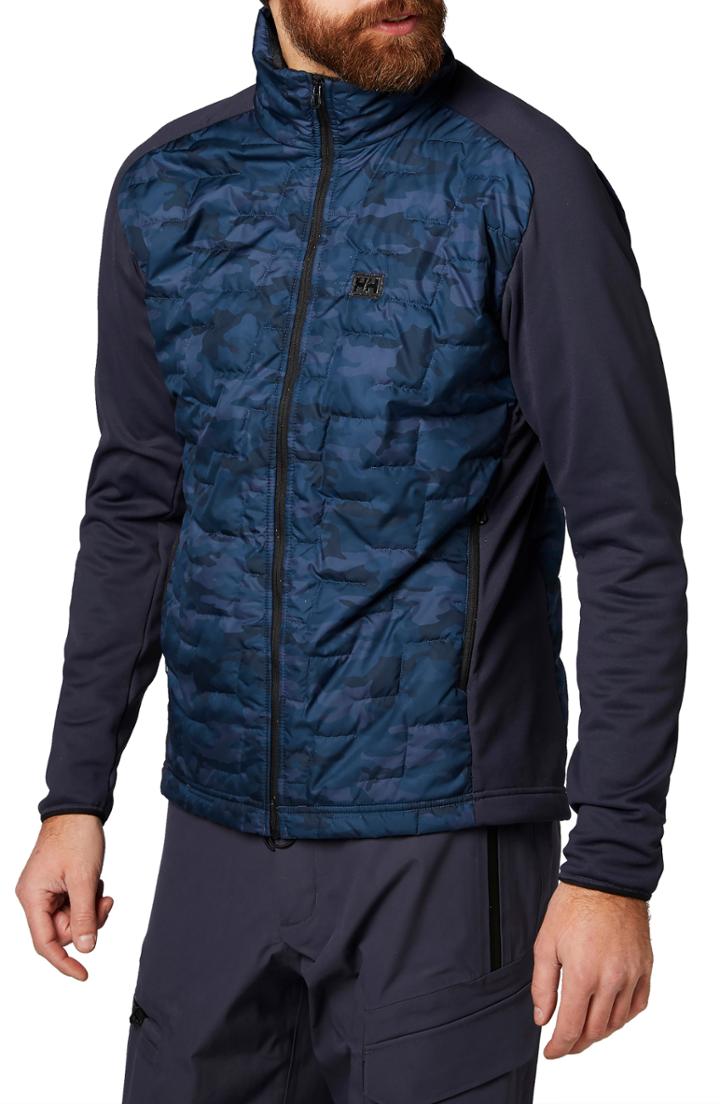 Men's Helly Hansen Liftaloft(tm) Hybrid Water- & Wind-resistant Insulator Jacket - Blue