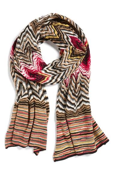 Women's Missoni Chevron & Stripe Scarf