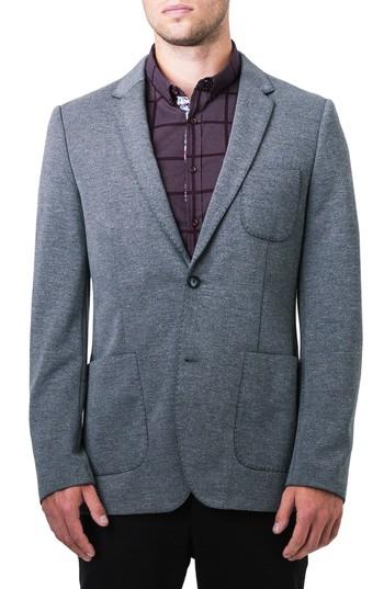 Men's 7 Diamonds Ovierto Casual Blazer - Grey