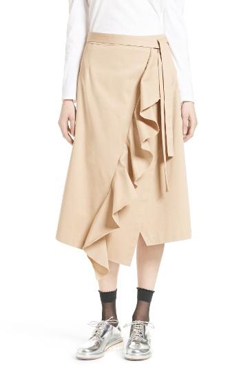 Women's Robert Rodriguez Asymmetrical Ruffle Skirt