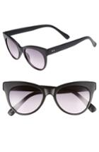 Women's Bp. 56mm Cat Eye Sunglasses - Matte Black
