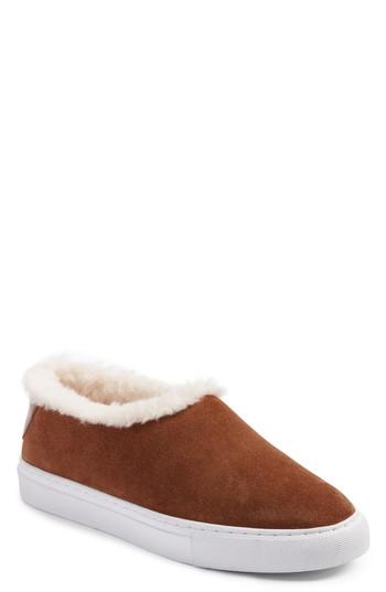 Women's Tory Burch Miller Suede Sneaker M - Brown