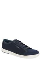 Men's Ted Baker London Ternur Geo Print Sneaker .5 M - Blue