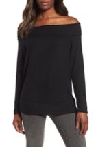 Women's Gibson X Living In Yellow Mary Fleece Off The Shoulder Top
