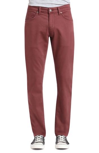 Men's Mavi Jeans Marcus Slim Straight Leg Pants X 32 - Red